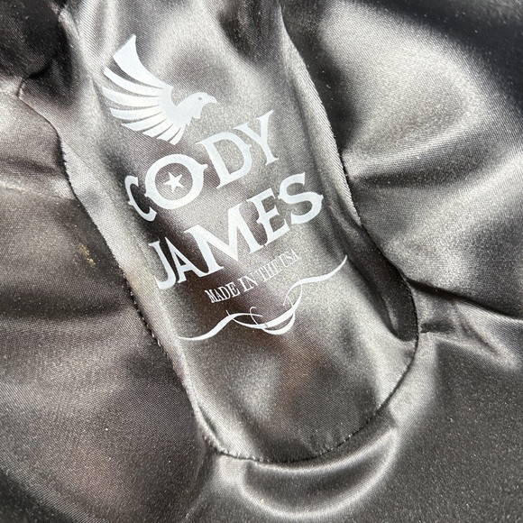 Cody James Bootbarn 5X Felt Cowboy Hat Made in USA in Dark Gray Sz 7-3/8 - Picture 5 of 9